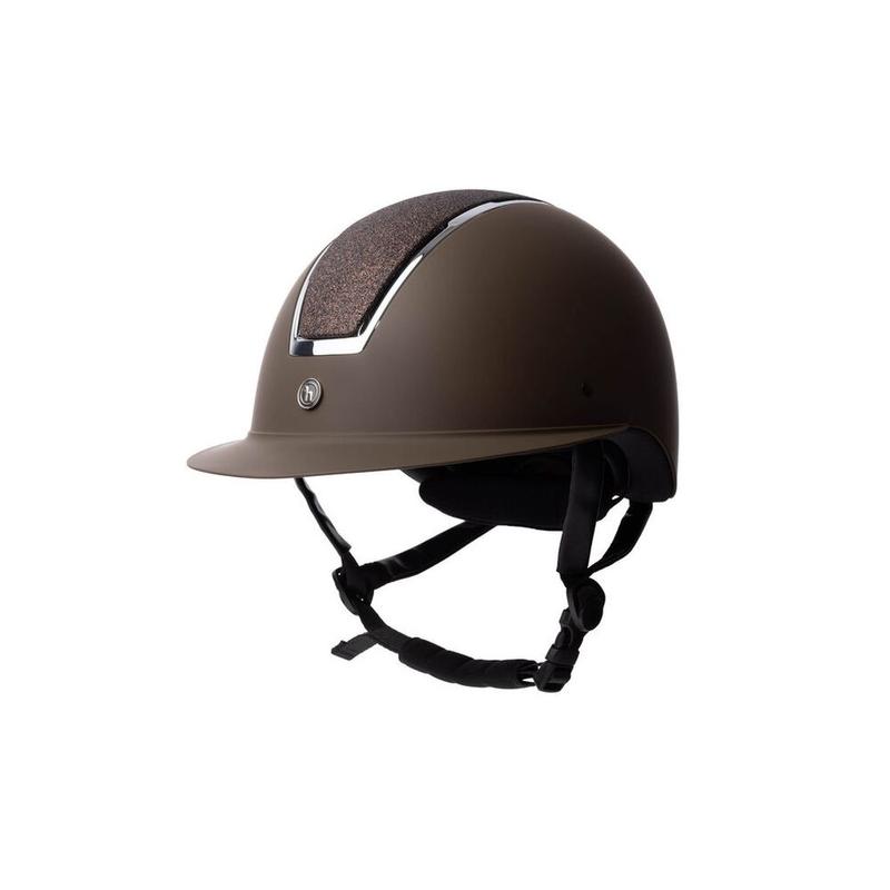 Kask Horze Aurora brązowy