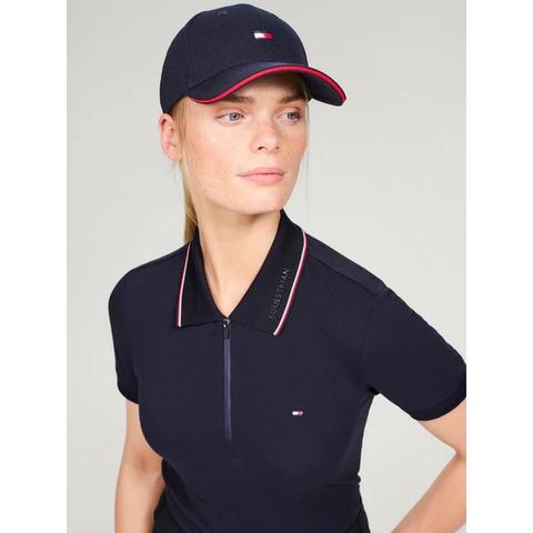 Bejsbolówka unisex Tommy Hilfiger Equestrian Dayton Desert Sky, granatowa