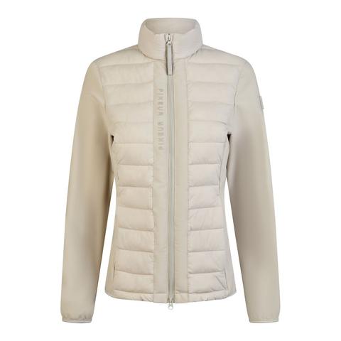 Kurtka damska Pikeur Hybrid Jacket Pearl Grey, kaszmirowa 2026