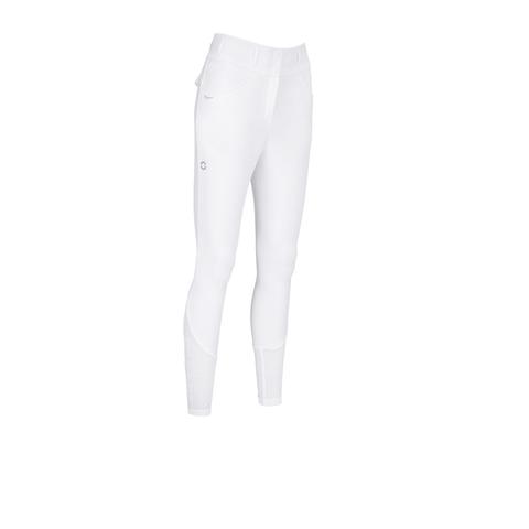 Bryczesy damskie Pikeur Highwaist Elin White, białe 2026