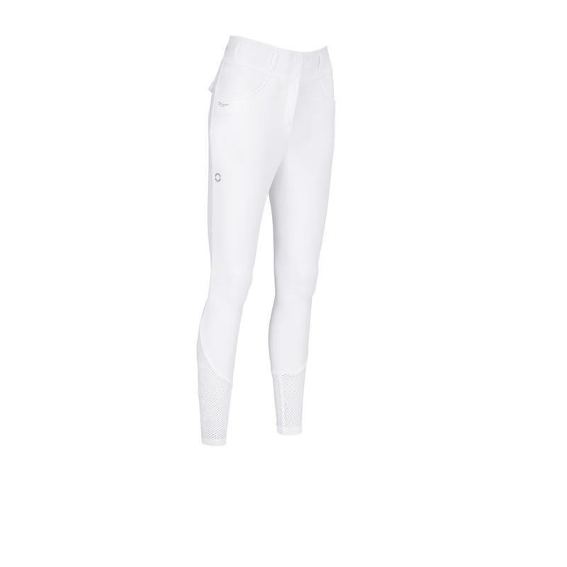 Bryczesy damskie Pikeur Highwaist Elin White, białe 2026