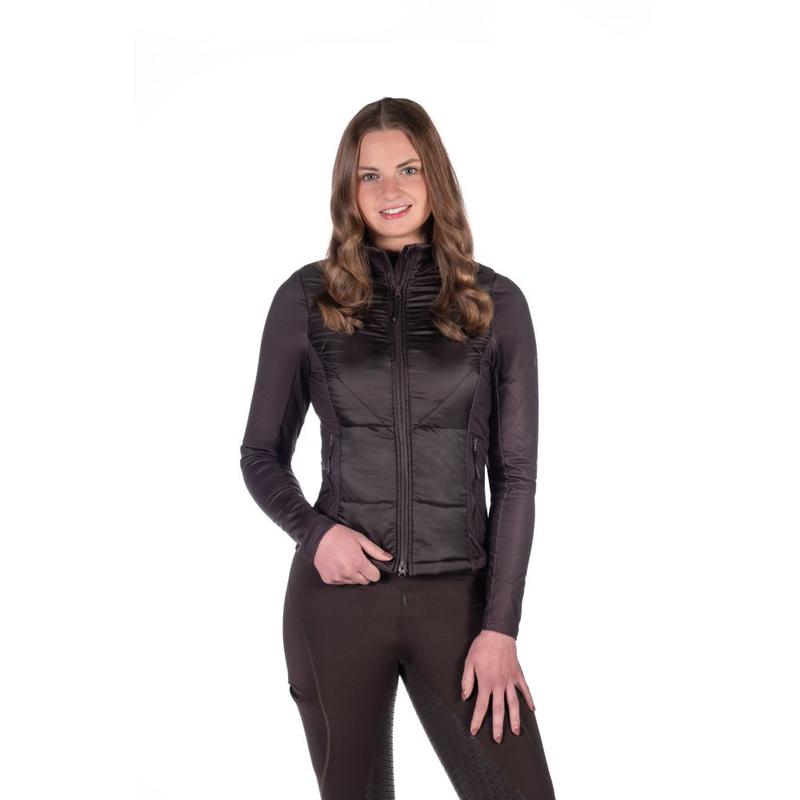 Kurtka damska HKM Prag II ciemnobrązowa