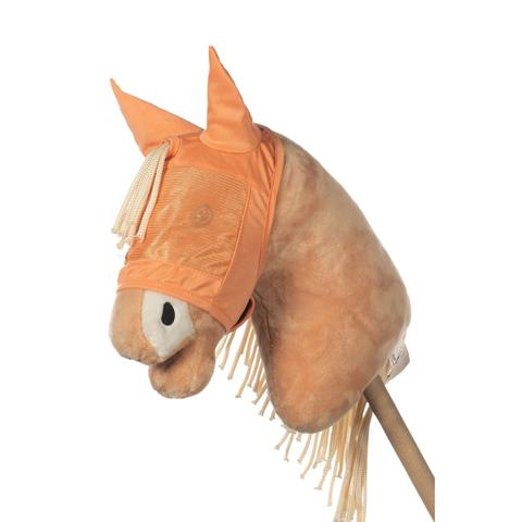 Maska siatkowa HKM Hobby Horse pomarańczowa