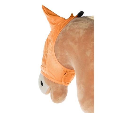 Maska siatkowa HKM Hobby Horse pomarańczowa