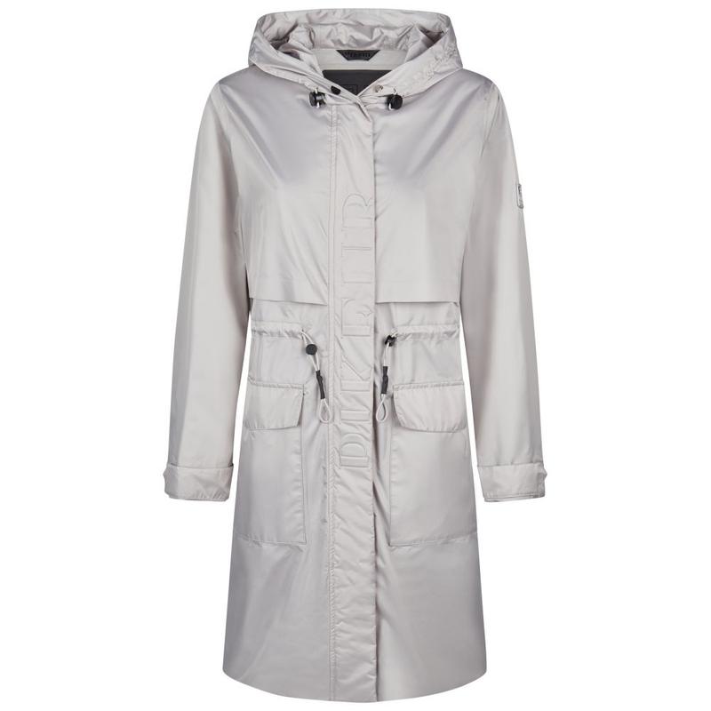 Płaszcz przeciwdeszczowy damski Pikeur Selection Pearl grey, perłowy 2026