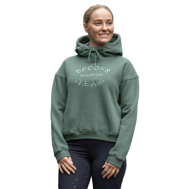 Bluza z kapturem damska Spooks Janah Hoody Cool Green, khaki