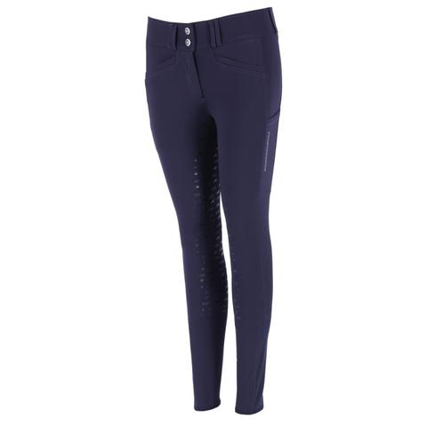 Bryczesy damskie Schockemoehle Carola dark navy, granatowe 2025