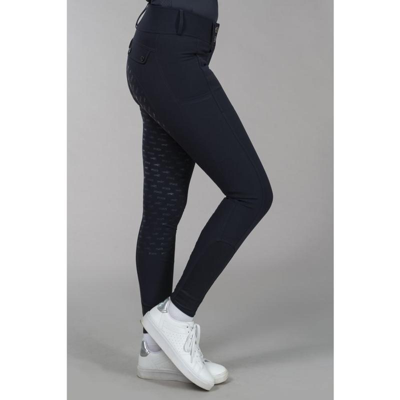 Bryczesy damskie Schockemoehle Carola dark navy, granatowe 2025