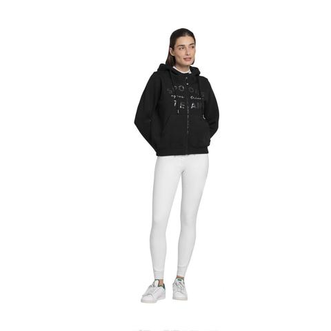 Bluza damska z kapturem rozpinana Spooks Tildah Sweat Jacket Black, czarna
