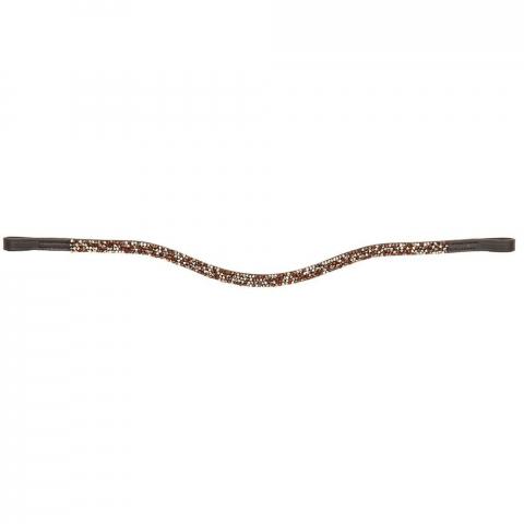 Naczółek QHP Lupine Gold czarny