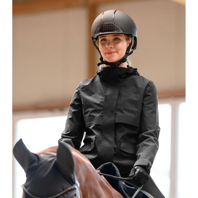 Kurtka damska przeciwdeszczowa Waldhausen Performance czarna