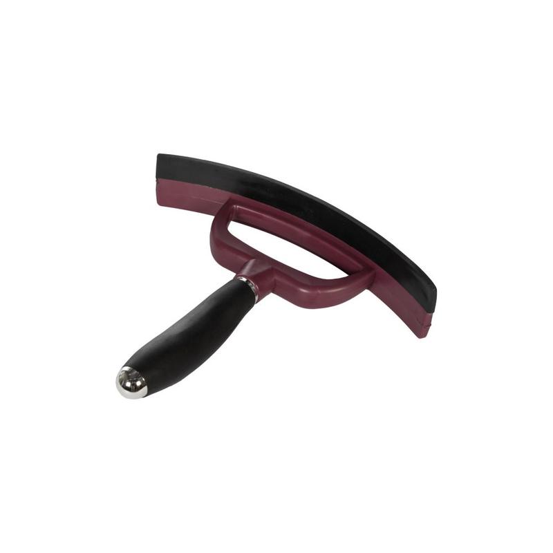 Ściągaczka do wody i potu Soft HKM bordowa