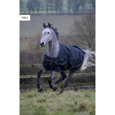 Derka padokowa Bucas 200g Trot Turnout Black/White
