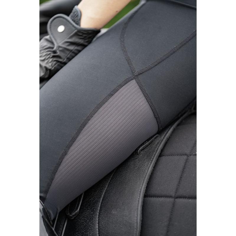 Legginsy damskie HKM Mesh II czarne