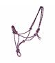 Kantar sznurkowy Waldhausen fioletowo-malinowy