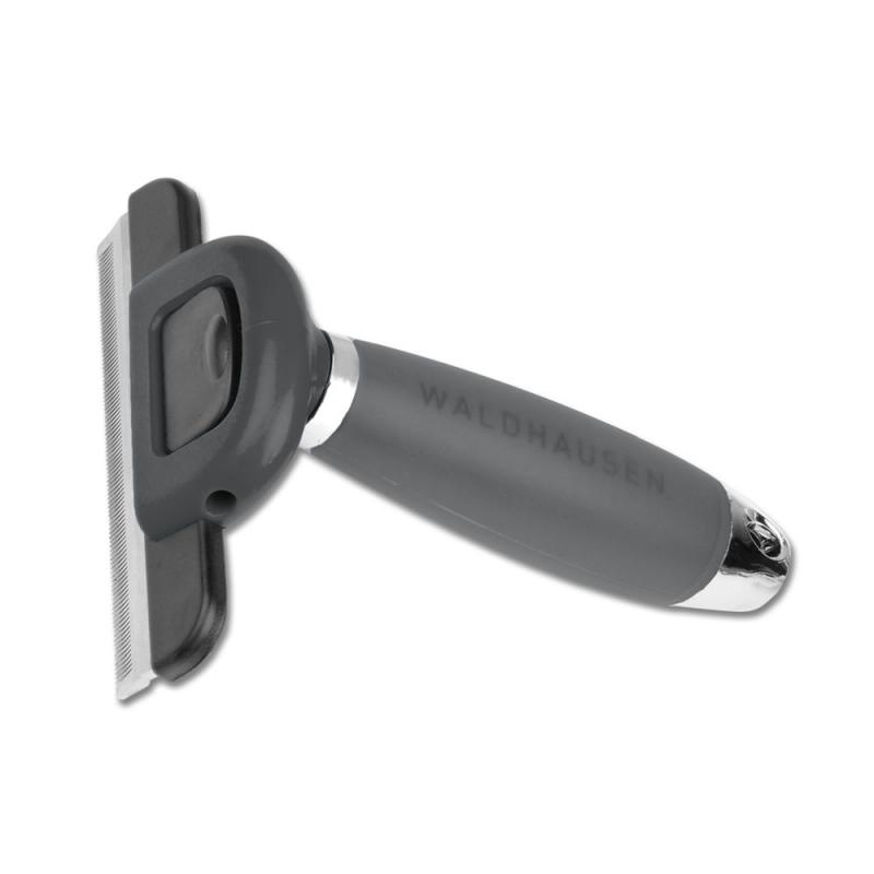 Trymer-furminator Waldhausen z żelową rączką czarny