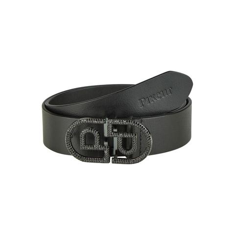 Pasek Pikeur Glitter Selection Black, czarny 2026