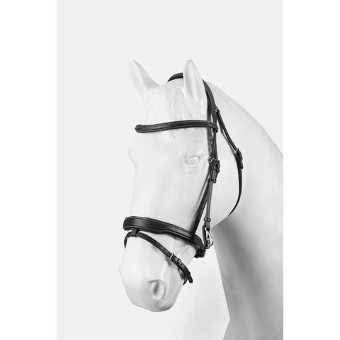 Ogłowie Horze Deauville z karabińczykami czarne