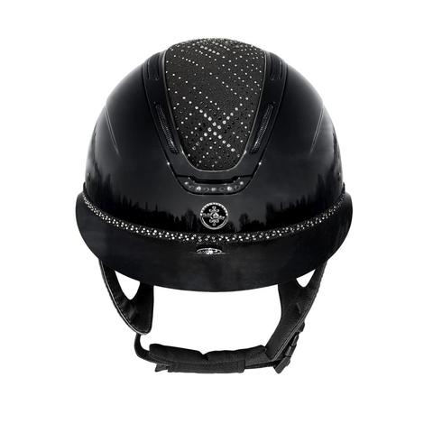 Kask FP Equileus Stellify Shiny W-V czarny połysk