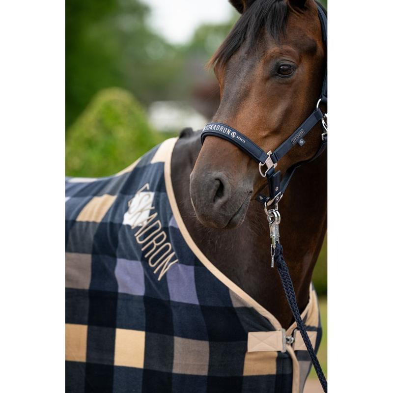 Derka polarowa Eskadron Classic Sports Fleece Check Navy-Sierra-Orchid, granatowo-beżowo-jasnofioletowa 2026