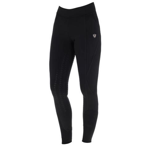 Legginsy damskie Covalliero czarne 2026