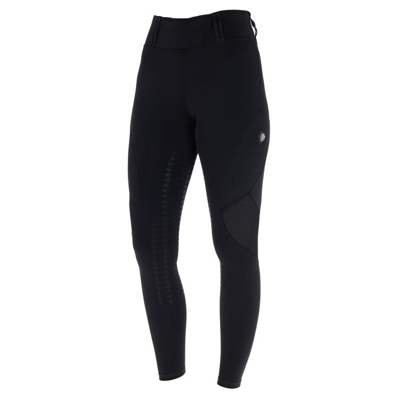 Legginsy damskie Covalliero Mesh czarne 2026