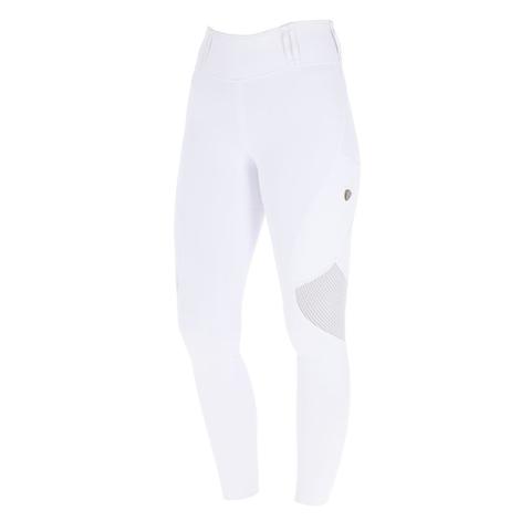 Legginsy młodzieżowe Covalliero Mesh białe 2026