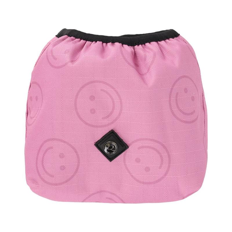 Pokrowce na strzemiona QHP Cheery pink, różowe