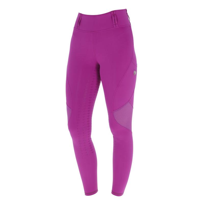 Legginsy młodzieżowe Covalliero Mesh fuksjowe 2026