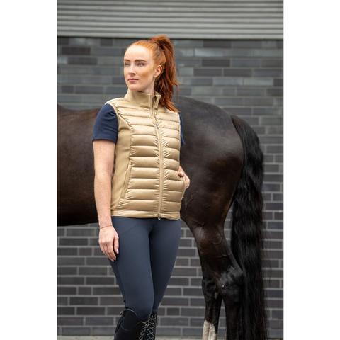 Bezrękawnik damski Eskadron Classic Sports Hybrid Waistcoat Sierra, beżowy 2026