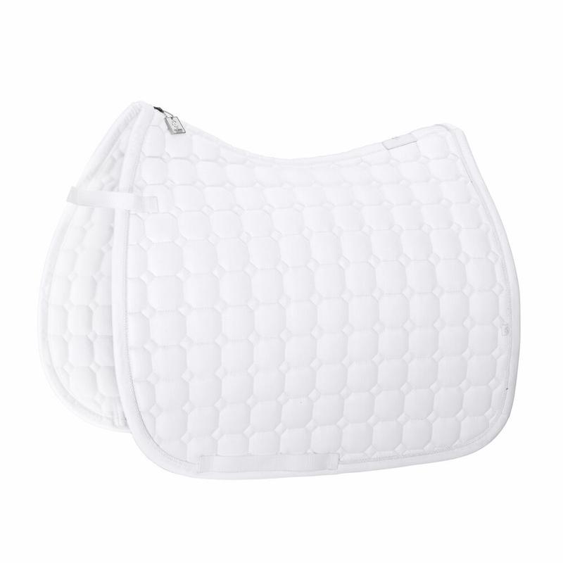 Czaprak Eskadron Classic Sports Cotton Glitter White, biały 2026