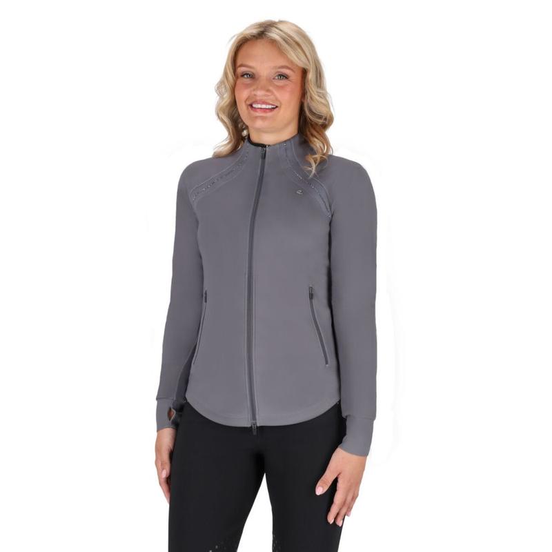 Bluza damska QHP Oakleigh szara