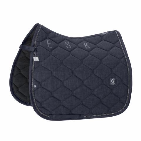 Czaprak Eskadron Classic Sports Boucle Crystal Navy, granatowy 2026