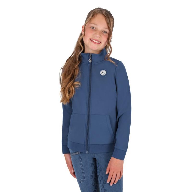 Bluza młodzieżowa QHP Rosalynn niebieska