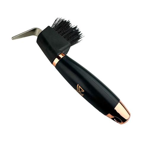 Szczotkokopystka z rączką gumowaną York Melody Gel czarna