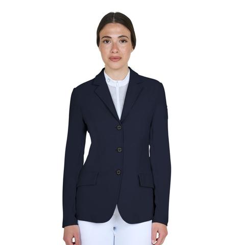 Frak damski Equestro Girasol Navy Blazer, granatowy