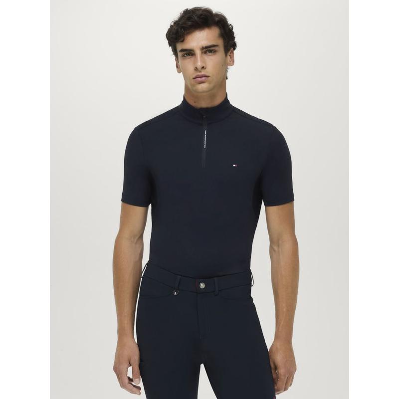 Koszulka męska Tommy Hilfiger Equestrian Rialto Desert Sky, granatowa 2026