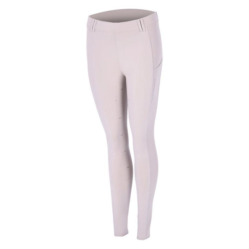 Legginsy damskie Schockemoehle Air Sport Stone, beżowe 2026