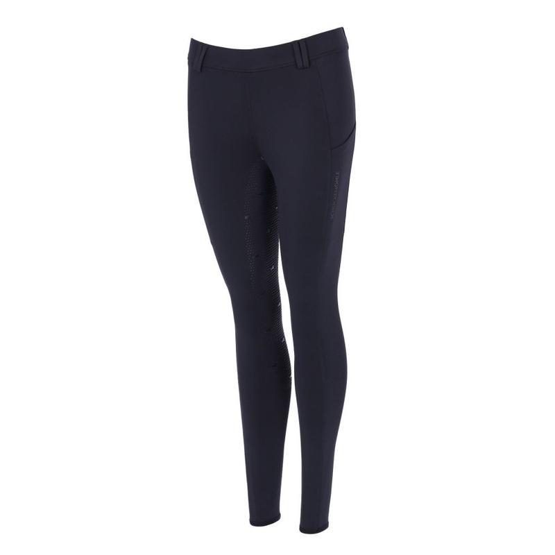 Legginsy damskie Schockemoehle Air Sport Black, czarne 2026