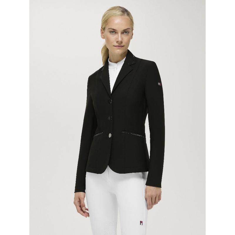 Frak damski Tommy Hilfiger Equestrian Costa Black, czarny 2026