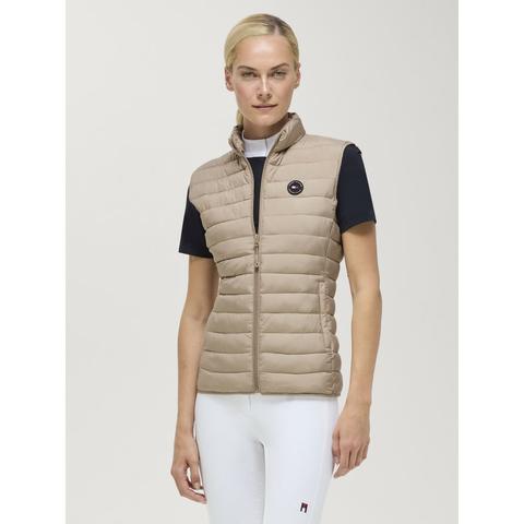 Bezrękawnik damski Tommy Hilfiger Equestrian Serano Beige, beżowy 2026