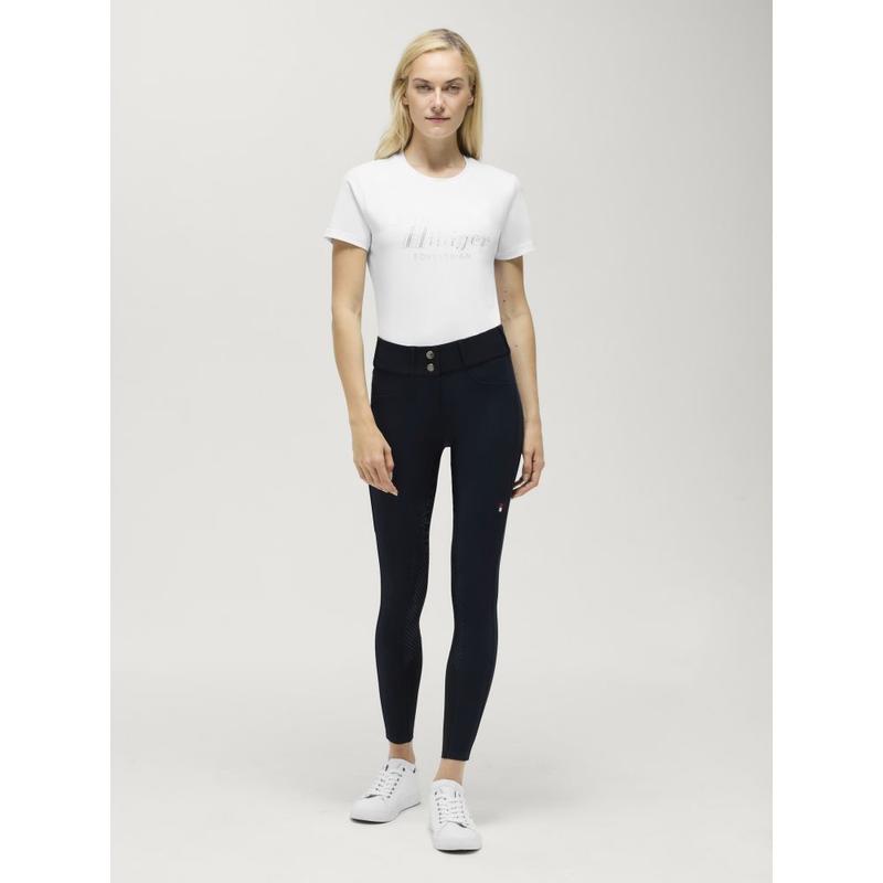 Bryczesy damskie Tommy Hilfiger Equestrian Lea Desert Sky, granatowe 2026