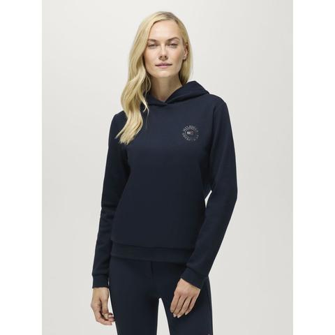 Bluza damska z kapturem Tommy Hilfiger Equestrian Hollywood Desert Sky, granatowa 2026