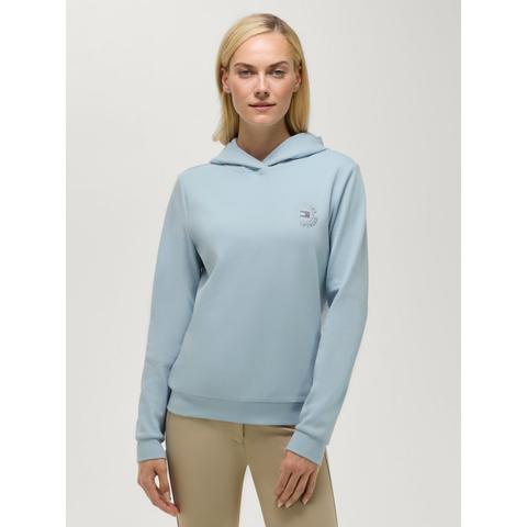 Bluza damska z kapturem Tommy Hilfiger Equestrian Hollywood Sweet Blue, błękitna 2026