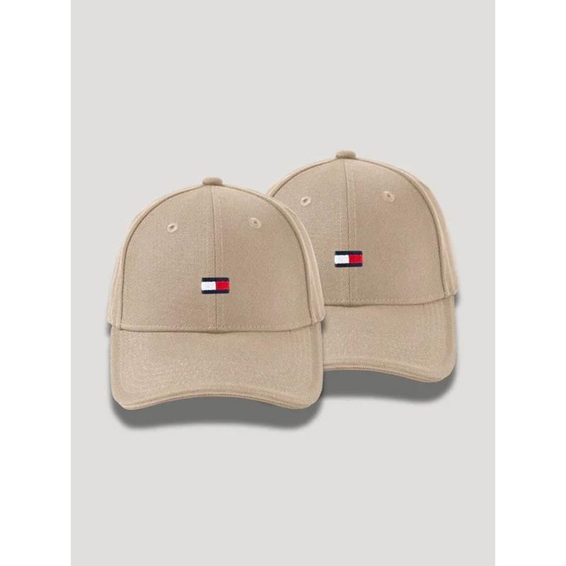 Bejsbolówka unisex Tommy Hilfiger Equestrian Dayton Beige, beżowa 2026