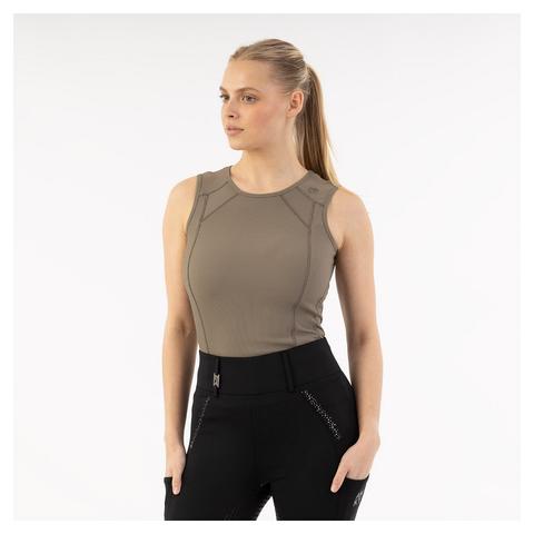 Top damski Anky Sport beżowy 2026