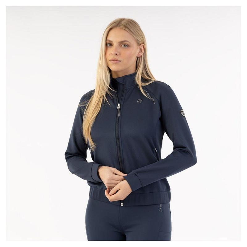 Bluza damska Anky Bomber granatowa 2026