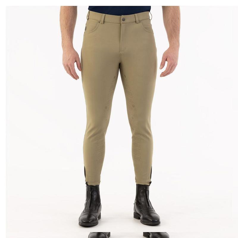 Bryczesy męskie BR Kian z silikonowym lejem oliwkowe 2026