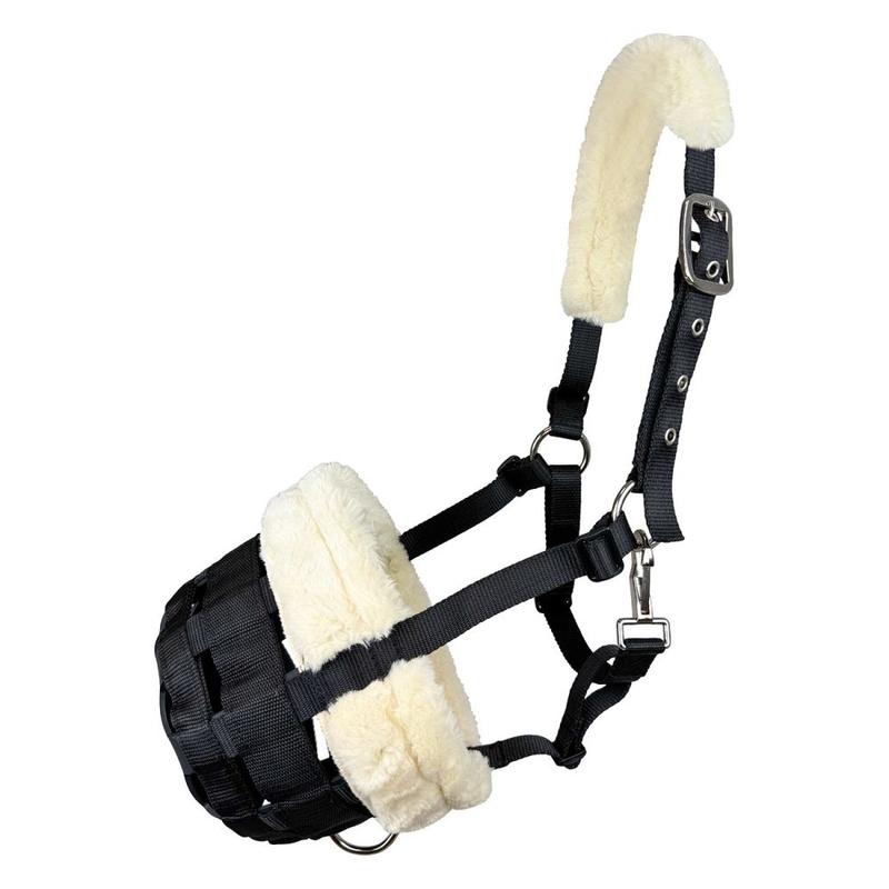 Kaganiec York z futerkiem czarny