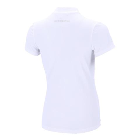Koszulka konkursowa damska Schockemoehle SPAnita Style optical white, biała 2025
